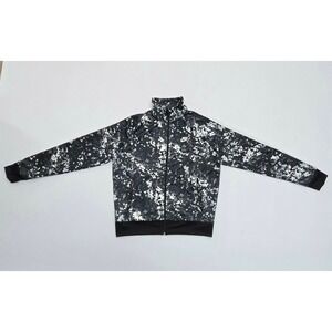 Nike Mens Digital Camo Track Jacket Grey Black White Full Zip Sportswear Medium
